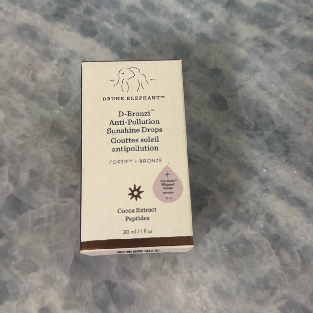 Drunk Elephant bronze drops